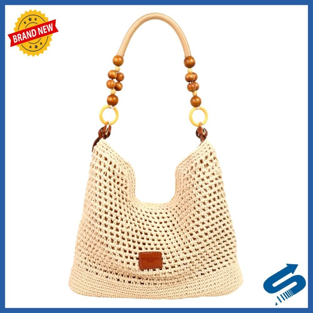 Straw Hobo Bag Shoulder Tote Crossbody Purse Travel Beach Bag Boho